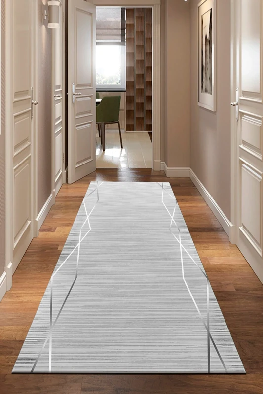 Digital Print All-Season Non-Slip Runner Carpet | Customizable for Hallways, Kitchen, and Rooms