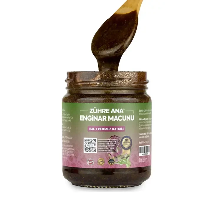 Zühre Ana Artichoke Paste with Honey & Molasses | Natural Turkish Herbal Health Green Hologram