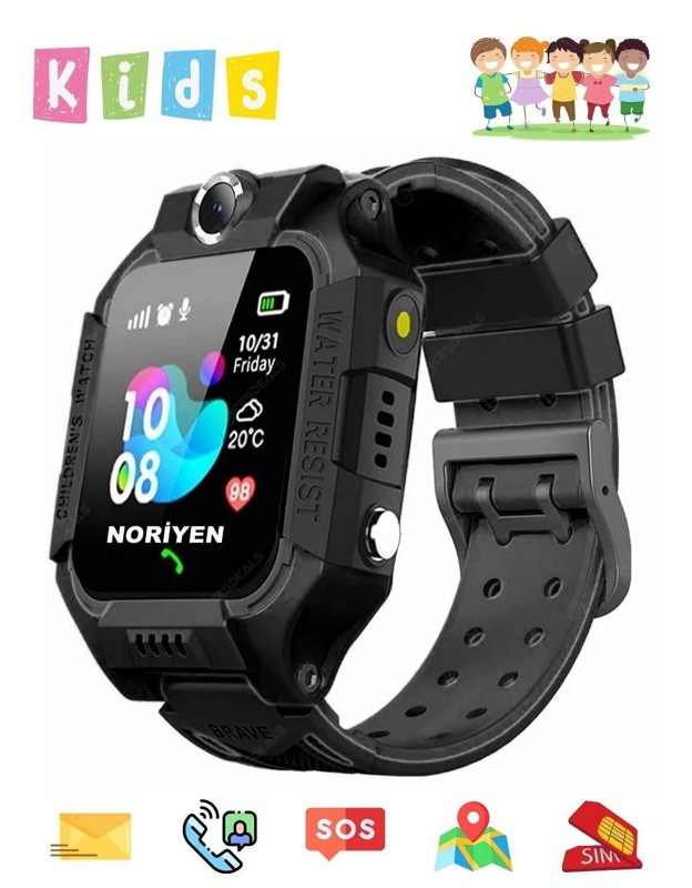 Children's SIM Card Listening Environment Tracking Featured Camera Calling Child Smartwatch