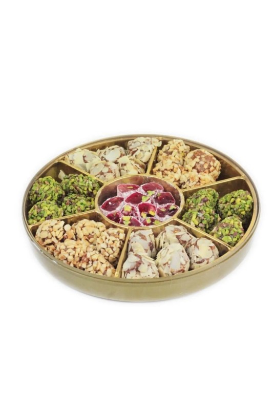 Antep Pistachio Atom Mix Turkish Delight | Burst of Energy & Flavor | Perfect for Gifting & Snacking | 460g Box