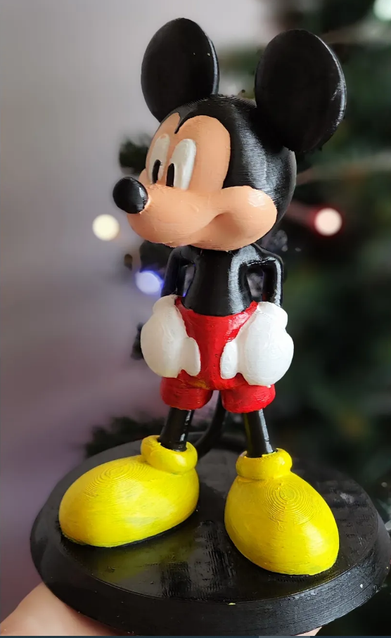 Mickey Mouse Figure 3D Table Decoration 16cm