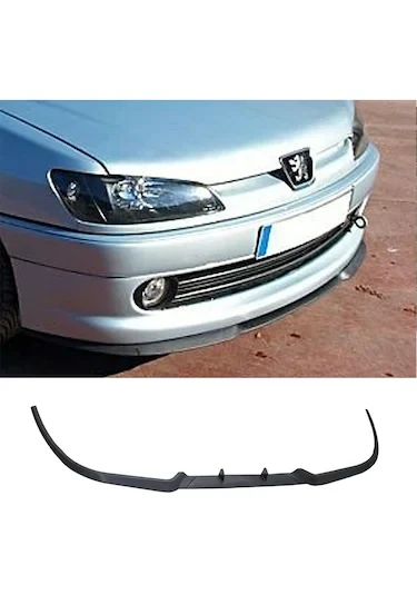 Enhance Your PEUGEOT 306 CUPRA R with Glossy Black ABS Euro Spoiler Front - Easy Install - Direct Fit - Lightweight - Shop Now!